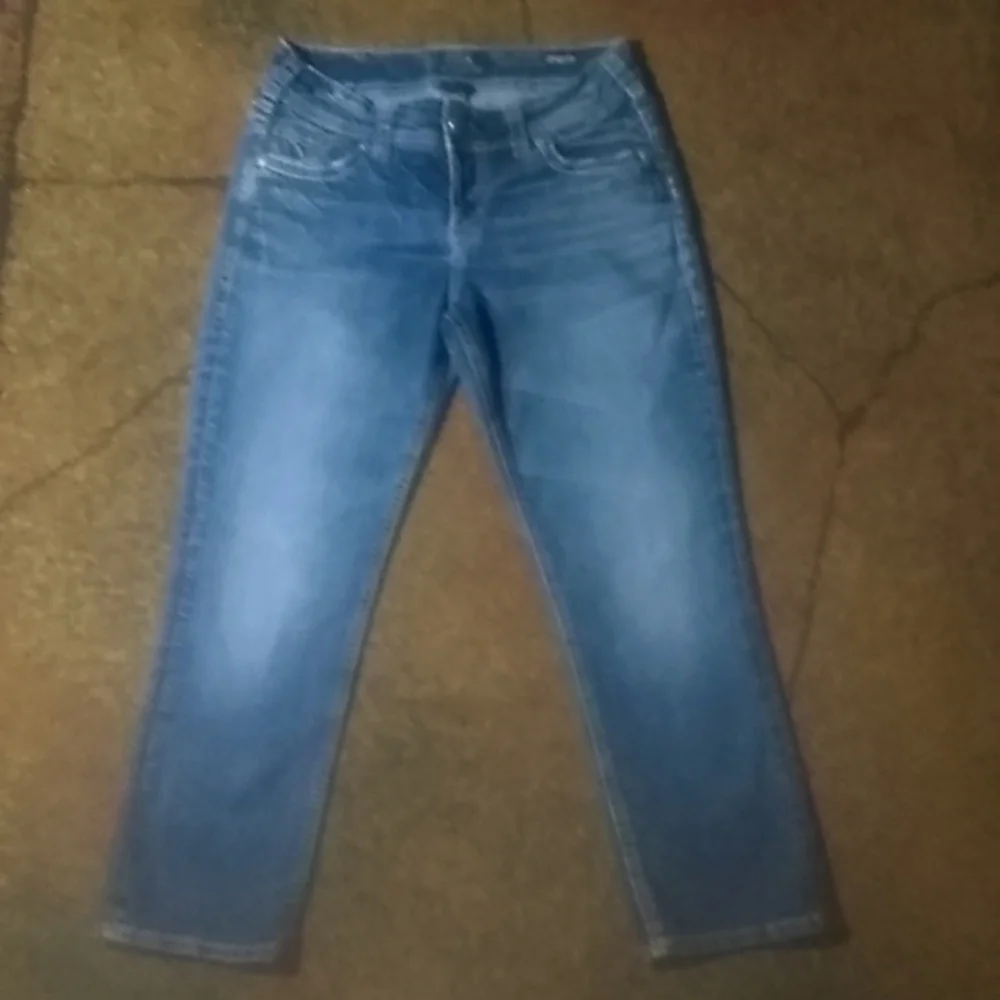 Silver Suki Mid Capris